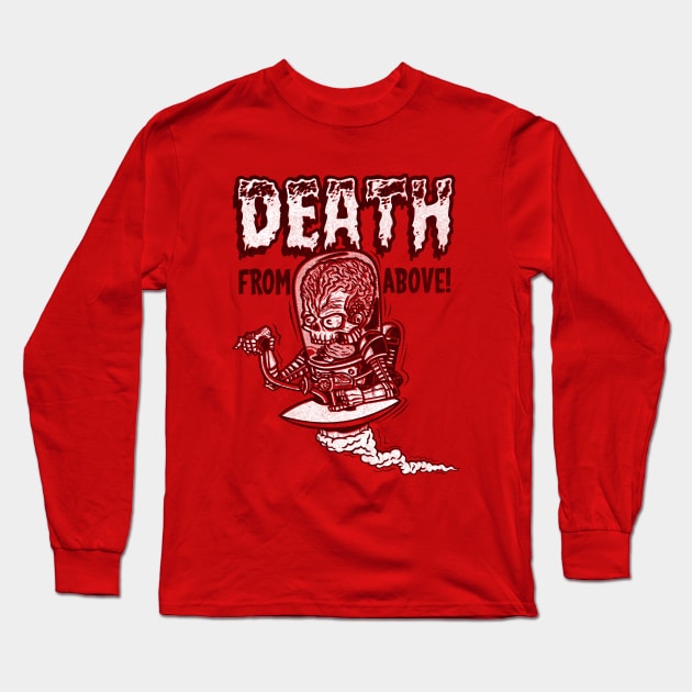 Death From Above v2 Long Sleeve T-Shirt by GiMETZCO!